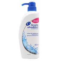 H&s Clean And Balanced Shampoo 480ml